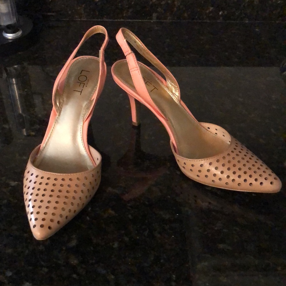 LOFT Ora Slingback Mid Heels